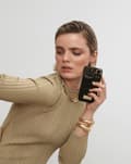 Pikkukuva 1 / 7: Atelier Case iPhone 12 / 12 Pro Black Croco