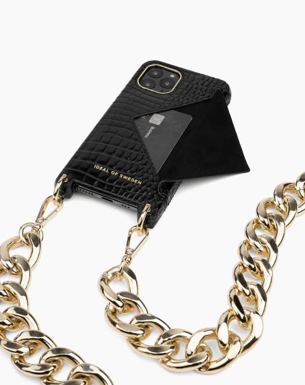 Necklace Case iPhone 11 Pro / XS / X Neo Noir Croco
