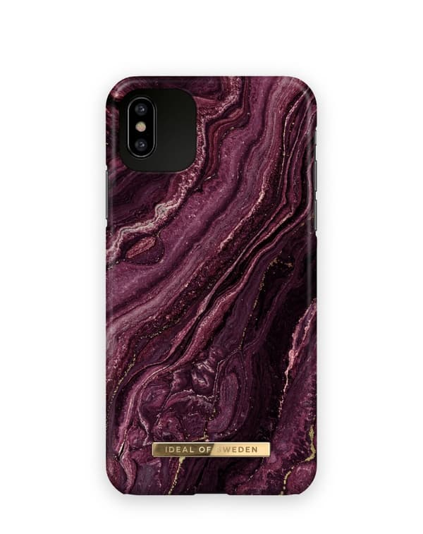Printed Case iPhone 11 Pro Max / XS Max Golden Plum