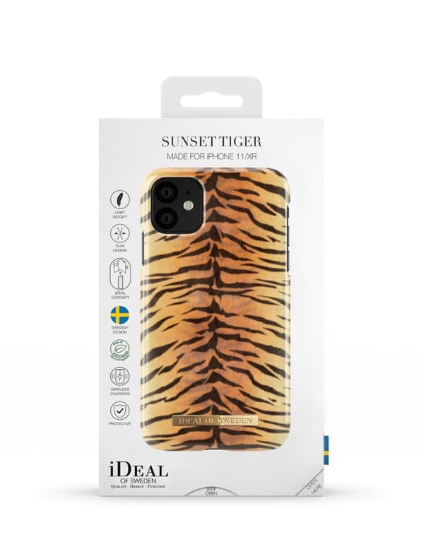 Printed Case iPhone 11 / XR Sunset Tiger