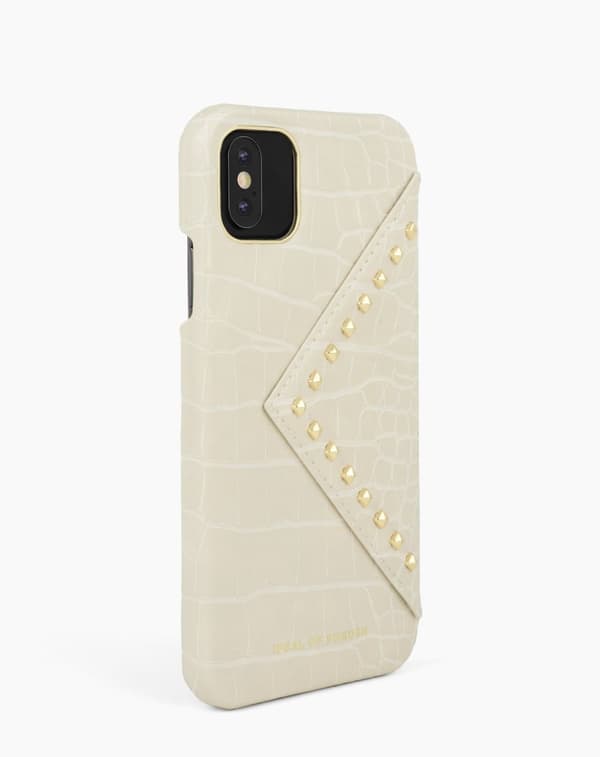Statement Case iPhone 11 Pro Max / XS Max Beatstuds Cream Croco