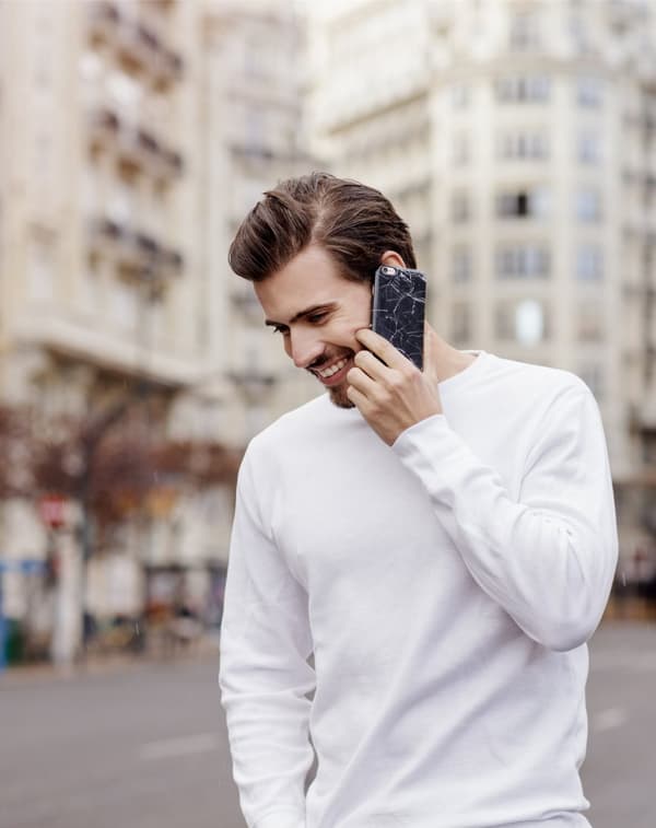 Printed Case iPhone 11 Pro Max / XS Max Black Marb