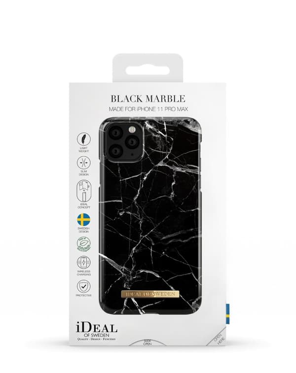 Printed Case iPhone 11 Pro Max / XS Max Black Marb
