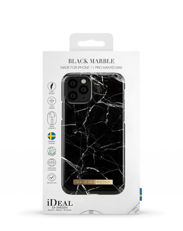 Printed Case iPhone 11 Pro Max / XS Max Black Marb