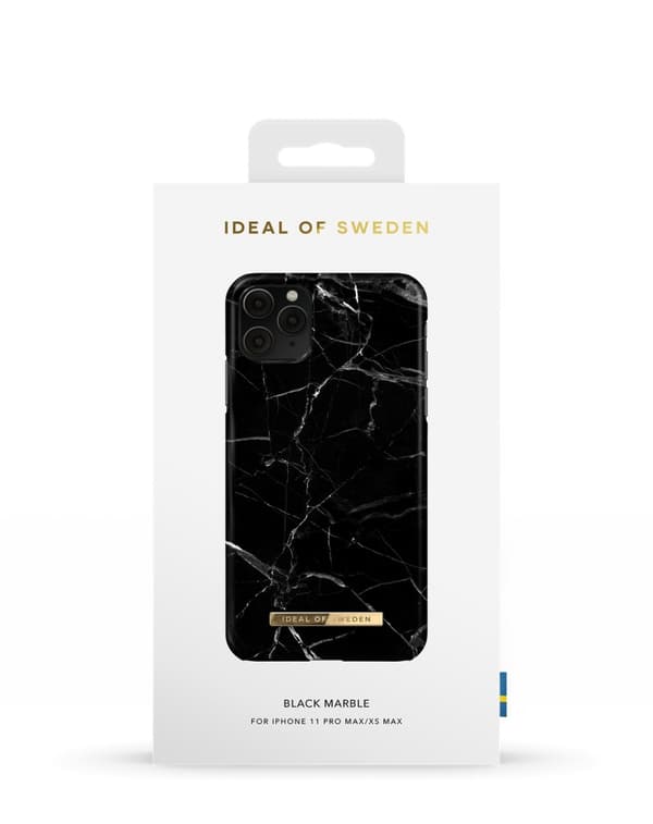 Printed Case iPhone 11 Pro Max / XS Max Black Marb