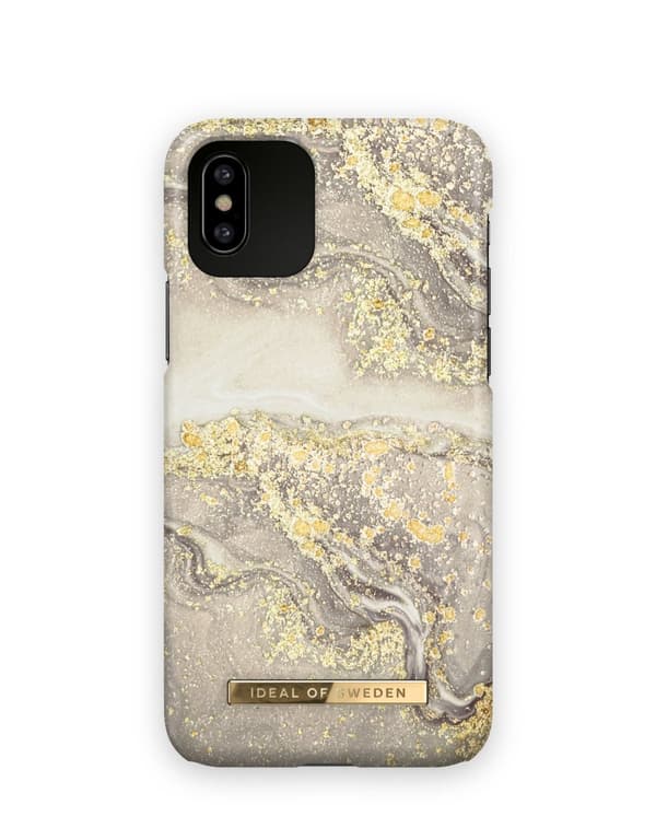 Printed Case iPhone 11 Pro / XS / X Sparkle Greige Marble