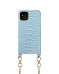 Miniatyrbillede 8 af 8: Atelier Necklace iPhone 11 Pro / XS / X Sky Blue Croco
