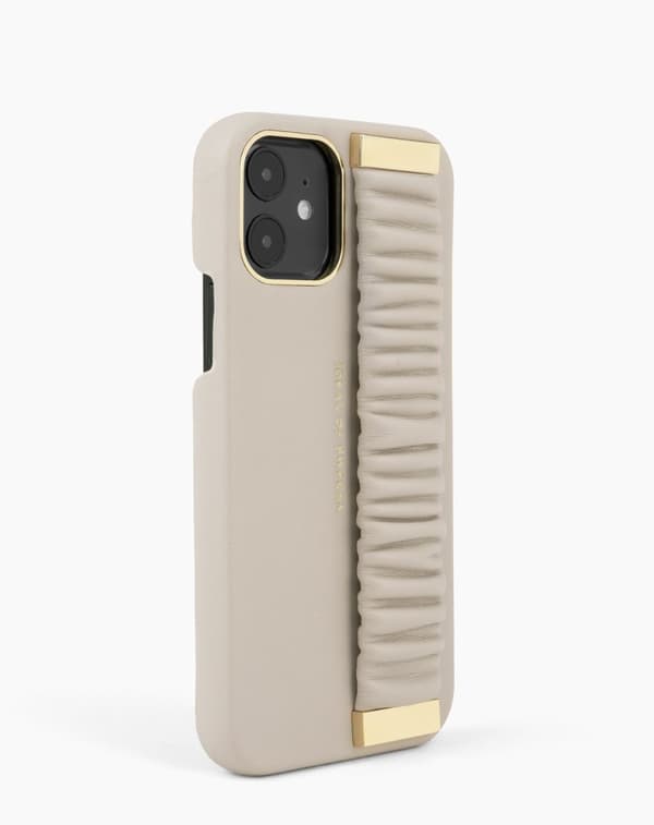Statement Case iPhone 12 / 12 Pro Ruffle Cream Top Handle