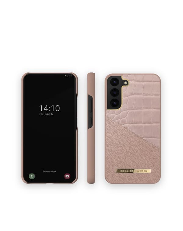 Atelier Case Galaxy S22 Plus Rose Smoke Croco