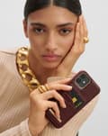 Miniatyrbillede 4 af 6: Atelier Case iPhone 12 Mini Scarlet Croco