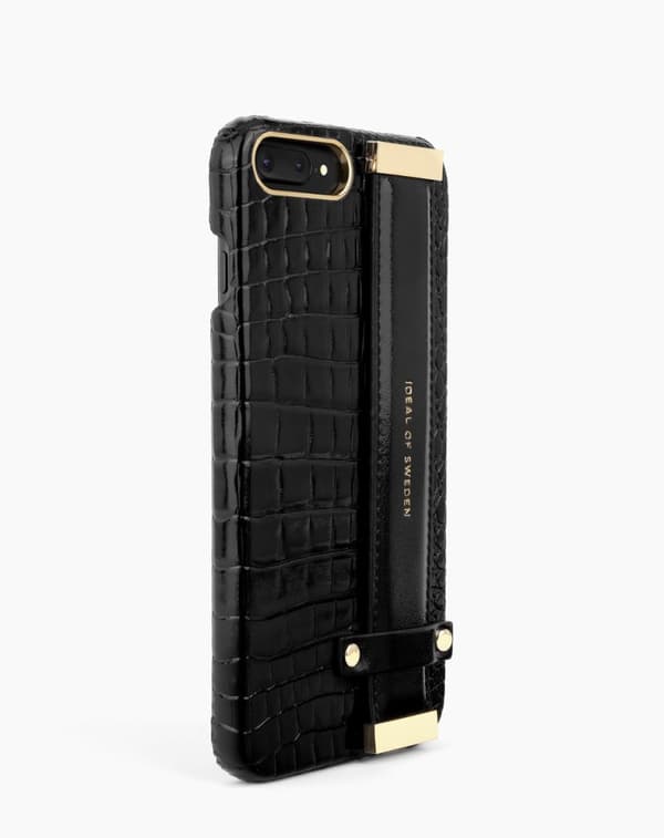 Statement Case iPhone 8 / 7 / 6 / 6S Plus Neo Noir Croco