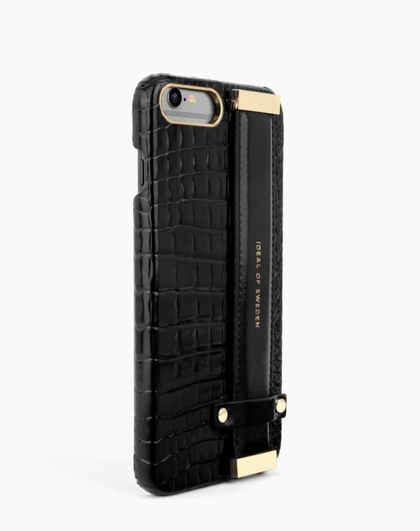 Statement Case iPhone 8 / 7 / 6 / 6S Plus Neo Noir Croco