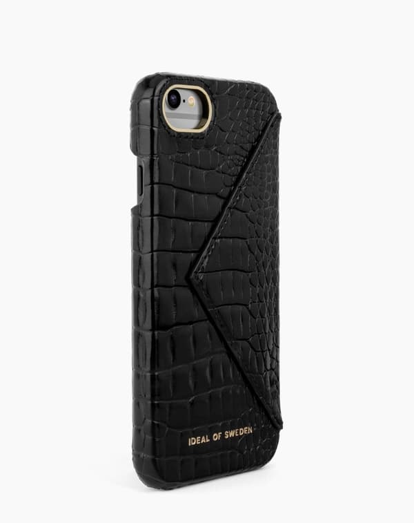 Statement Case iPhone 8 / 7 / 6 / 6S / SE Neo Noir Croco