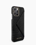 Miniatyrbillede 3 af 6: Statement Case iPhone 12 Pro Max Neo Noir Croco
