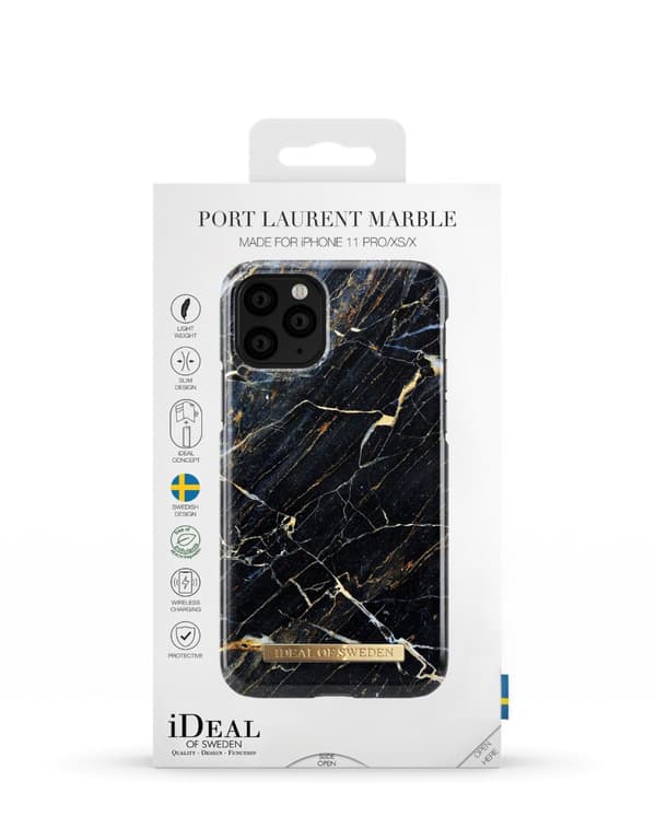 Printed Case iPhone 11 Pro / XS / X Port Laurent Marble