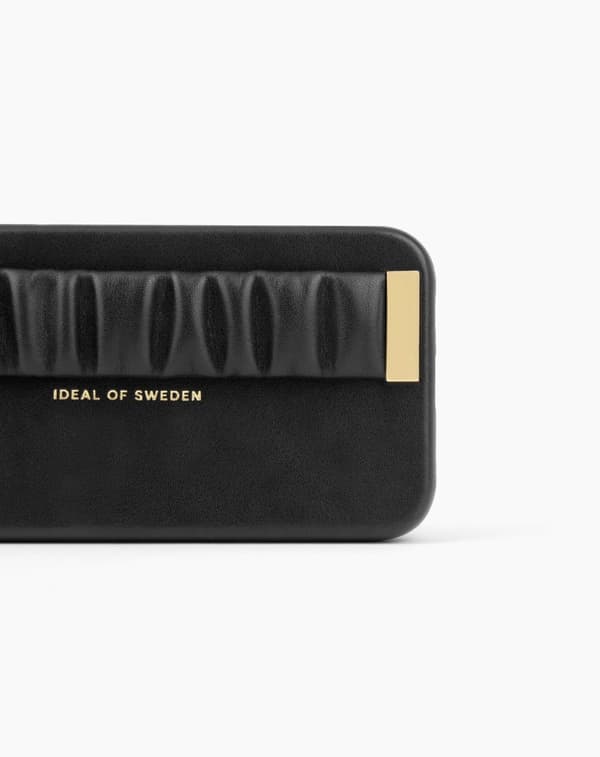 Statement Case iPhone 11 / XR Ruffle Noir Top Handle