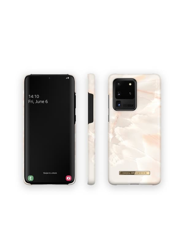 Printed Case Galaxy S20 Ultra Rose Pearl Marble