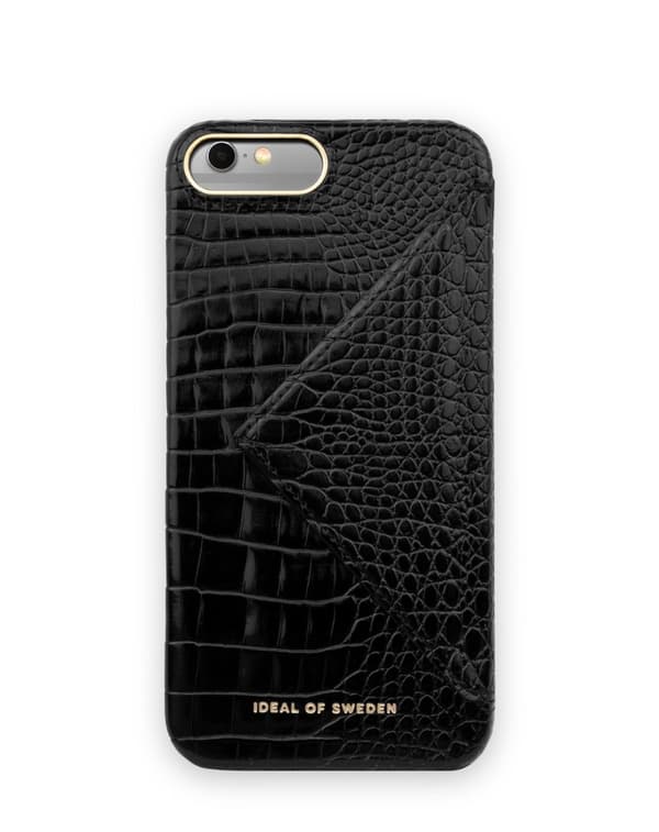Statement Case iPhone 8 / 7 / 6 / 6S Plus Neo Noir Croco