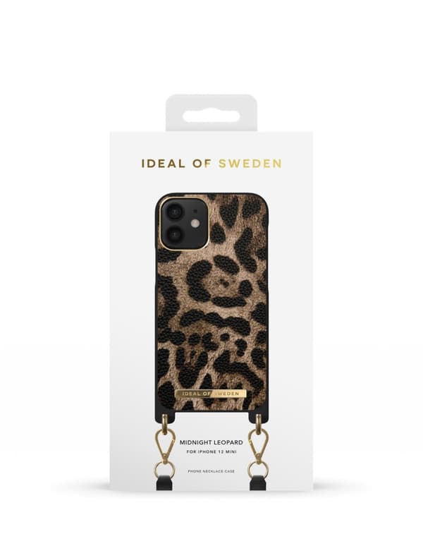 Atelier Necklace iPhone 12 Mini Midnight Leopard