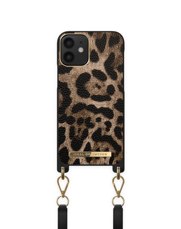 Atelier Necklace iPhone 12 Mini Midnight Leopard
