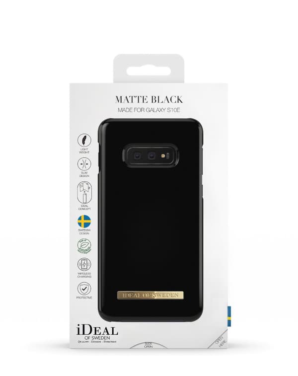 Printed Case Galaxy S10E Matte Black