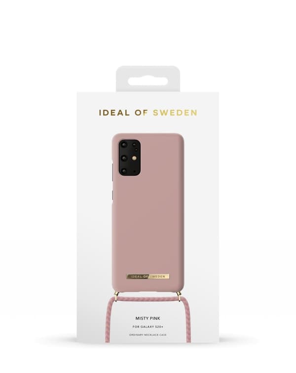 Ordinary Phone Necklce case Galaxy S20 Plus Misty Pink