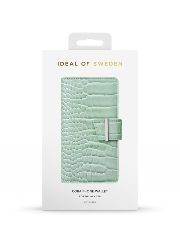 Cora Phone Wallet Galaxy S20 Mint Croco
