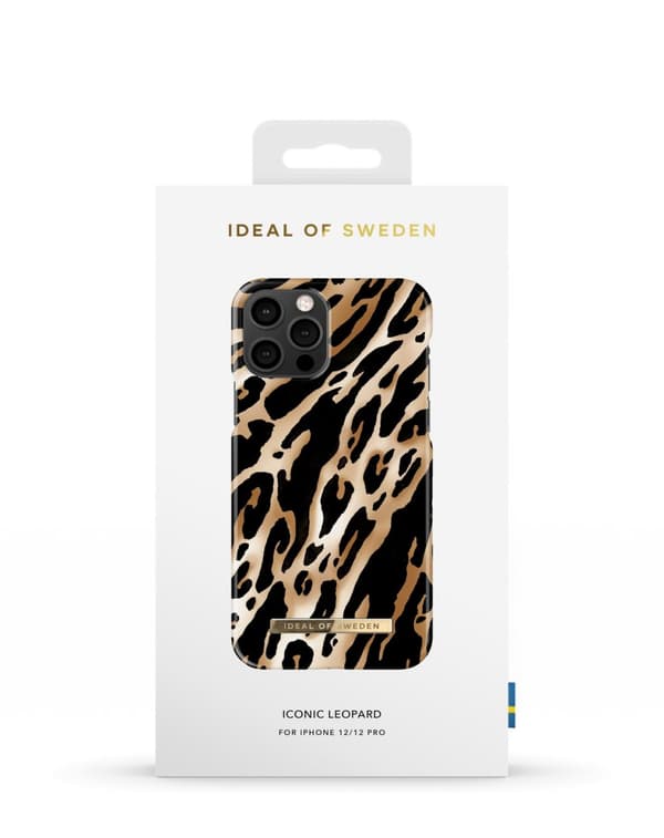 Printed Case iPhone 12 / 12 Pro Iconic Leopard