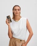 Miniatyrbillede 11 af 11: Printed Case iPhone 12 / 12 Pro Iconic Leopard