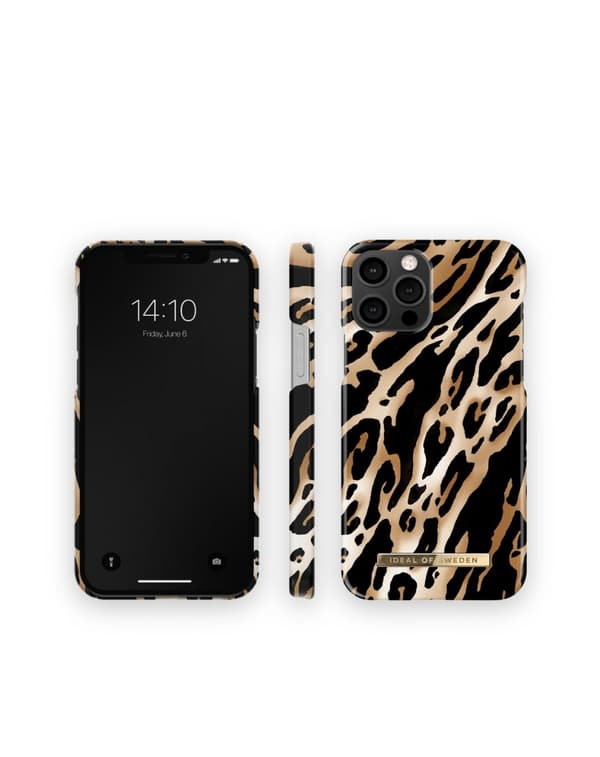 Printed Case iPhone 12 / 12 Pro Iconic Leopard