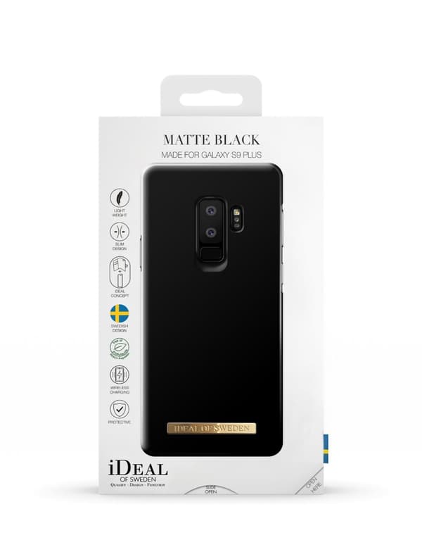 Printed case Galaxy S9 Plus Matte Black