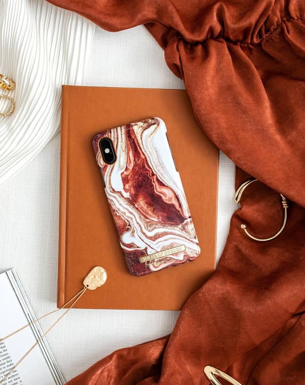 Printed Case iPhone 11 Pro Max / XS Max Golden Rusty Marble