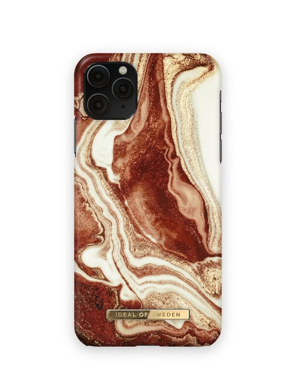 Printed Case iPhone 11 Pro Max / XS Max Golden Rusty Marble