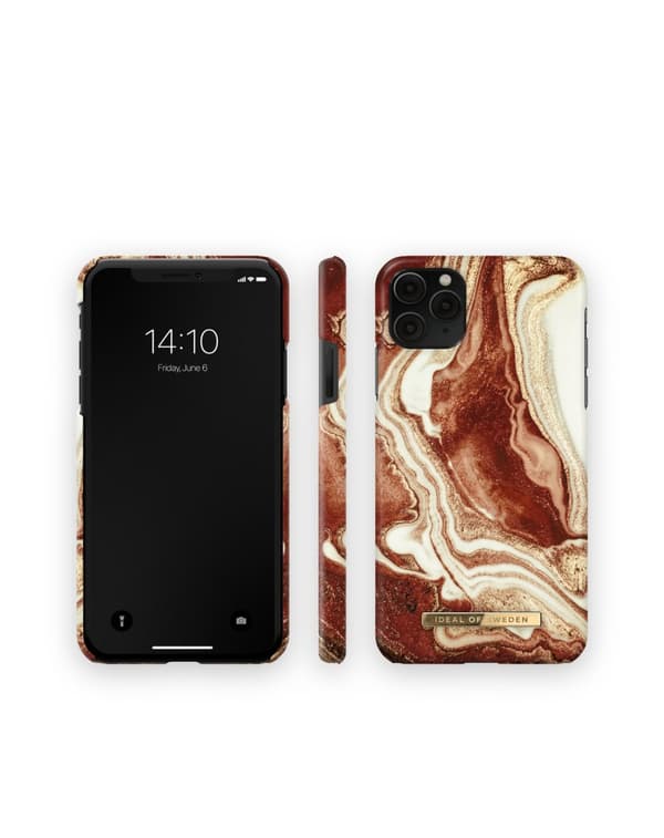 Printed Case iPhone 11 Pro Max / XS Max Golden Rusty Marble