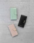 Miniatyrbild 4 av 10: Cora Phone Wallet iPhone 12 Mini Jet Black Croco