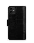 Miniatyrbild 5 av 10: Cora Phone Wallet iPhone 12 Mini Jet Black Croco