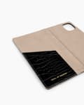 Miniatyrbild 7 av 10: Cora Phone Wallet iPhone 12 Mini Jet Black Croco