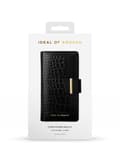 Miniatyrbild 10 av 10: Cora Phone Wallet iPhone 12 Mini Jet Black Croco