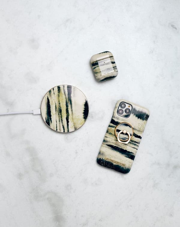Printed Case iPhone 12 / 12 Pro Golden Tie Dye