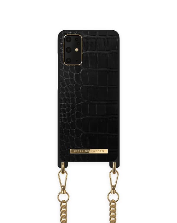Necklace Case Galaxy S20 Plus Jet Black Croco