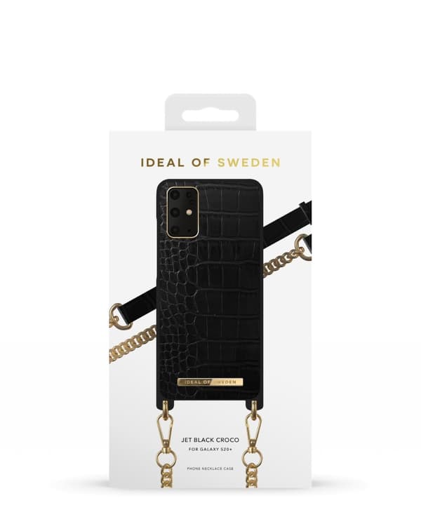 Necklace Case Galaxy S20 Plus Jet Black Croco