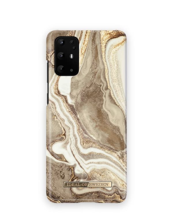 Printed Case Galaxy S20 Plus Golden Sand Marble