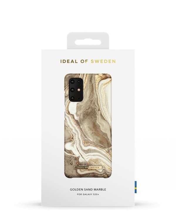 Printed Case Galaxy S20 Plus Golden Sand Marble