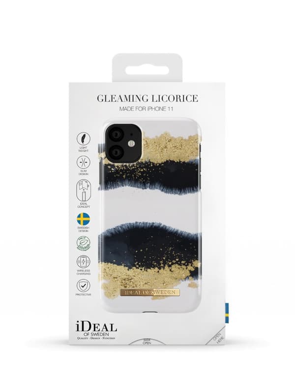 Printed Case iPhone 11 / XR Gleaming Licorice