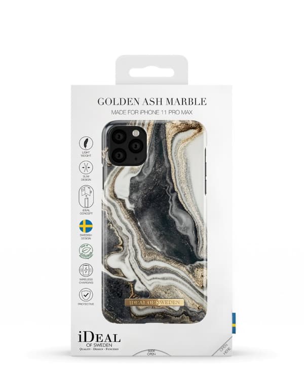 Printed Case iPhone 11 Pro Max / XS Max Golden Ash Marble