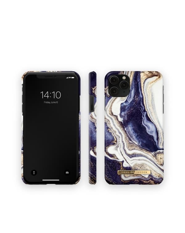 Printed Case iPhone 11 Pro Max / XS Max Golden Indigo Marble