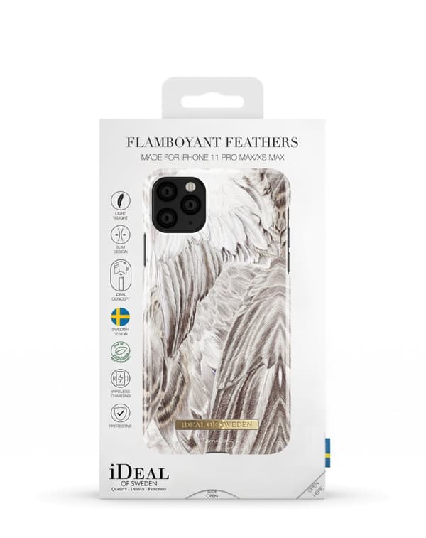Printed Case Hannalics iPhone 11 Pro Max / XS Max Flamboyant Feathers