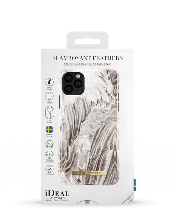 Printed Case Hannalics iPhone 11 Pro Max / XS Max Flamboyant Feathers