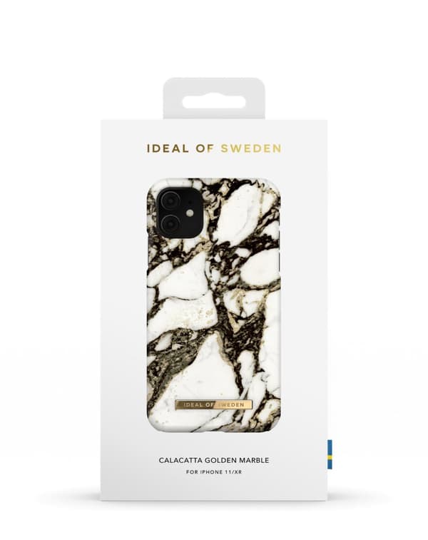 Printed Case iPhone 11 / XR Calacatta Golden Marble