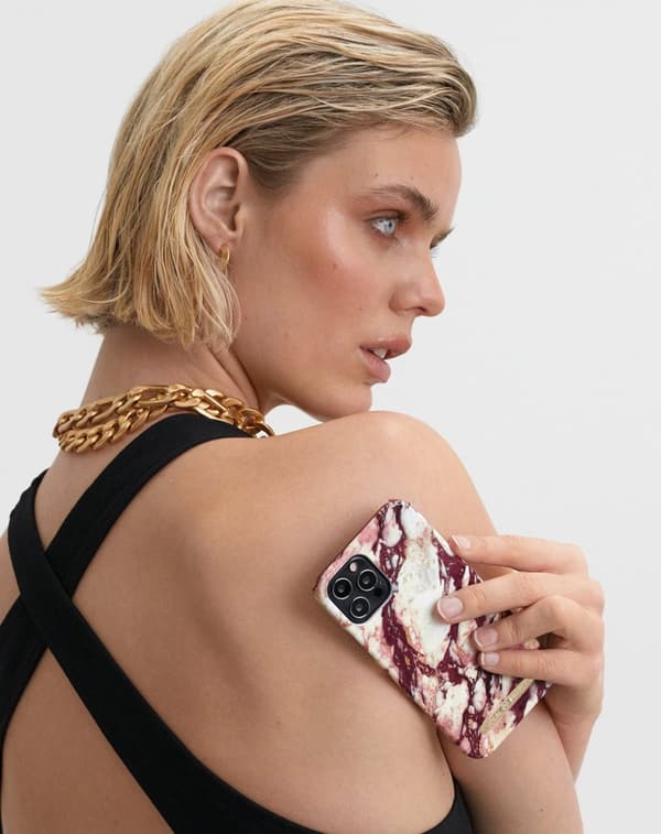 Printed Case iPhone 12 Pro Max / 13 Pro Max Calacatta Ruby Marble